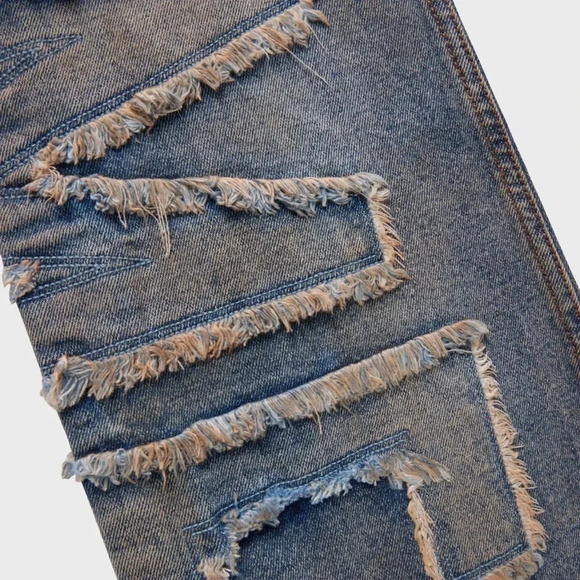 HOMME FEMME TWILIGHT SUNSET JEANS 32 - Picture 7 of 13